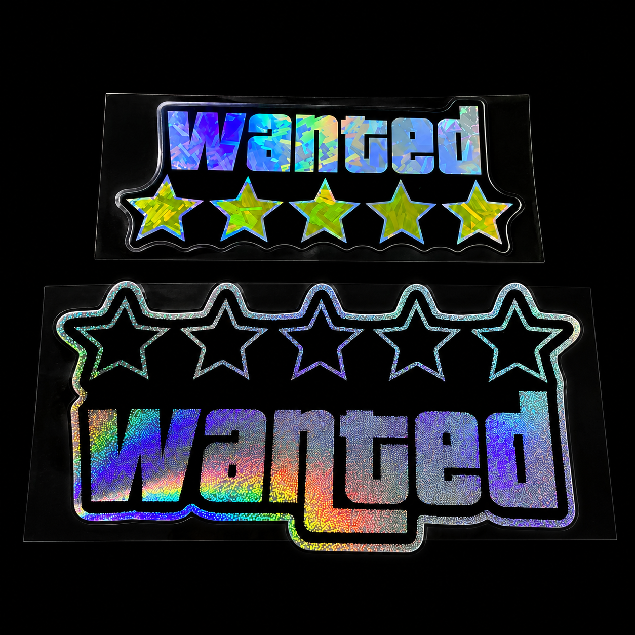 PEGATINA WANTED