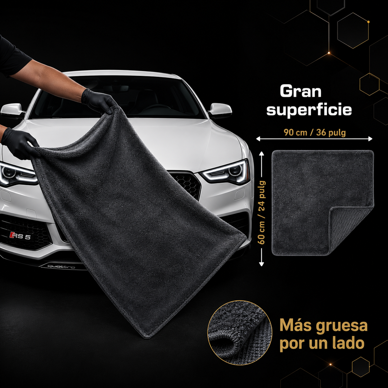 TOALLA DETAILING PROFESIONAL